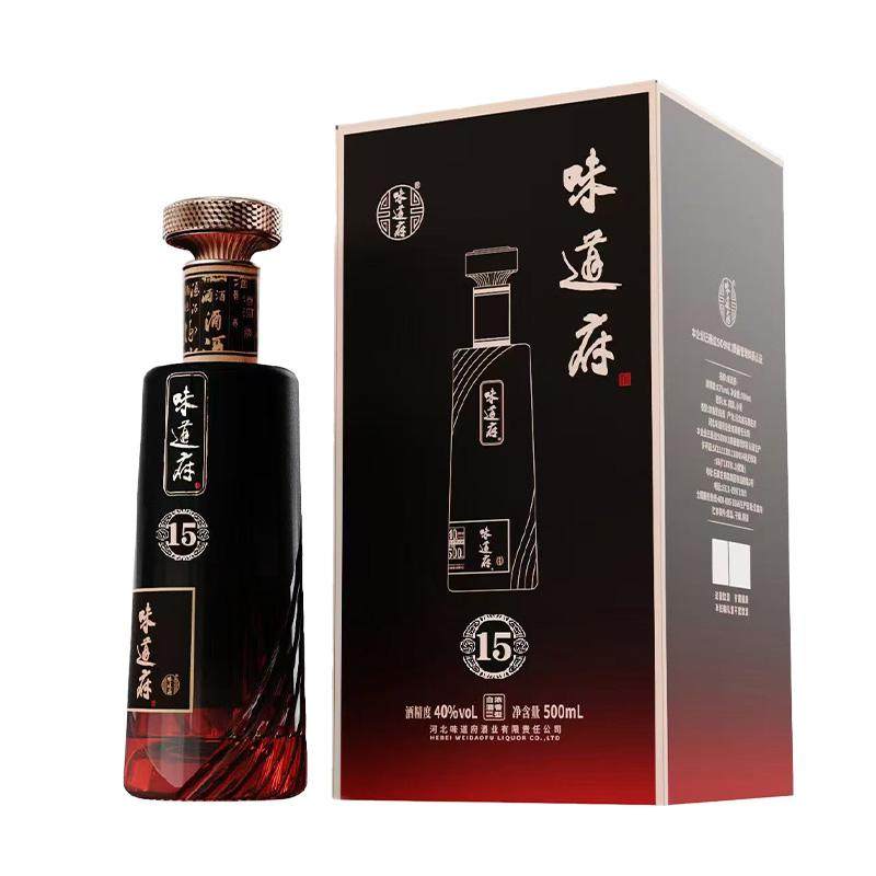 味道府 40度瑞香15 500ml/瓶 浓香型白酒粮食酒 河北石家庄