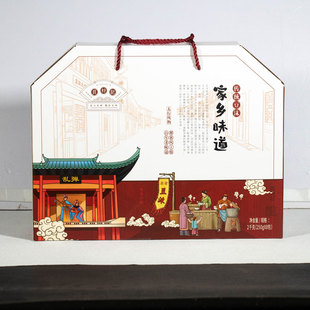 良材记 洺州特产五香味豆沫粉包速食汤料早餐250g*8袋箱装带料