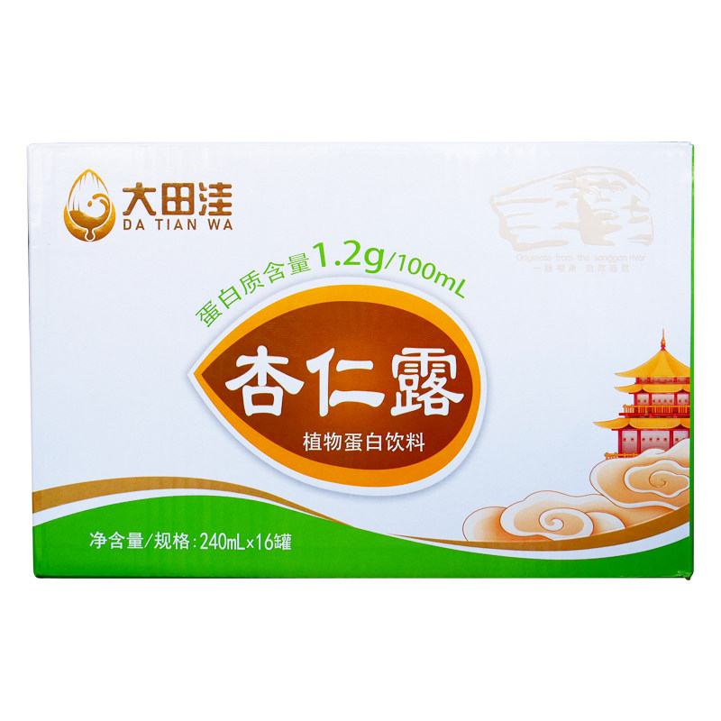 大田洼杏仁露240ml*16罐礼盒装
