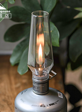 柯曼户外瓦斯无芯烛灯气化帐篷汽灯盏氛围露营照明扁气浪漫烛光灯