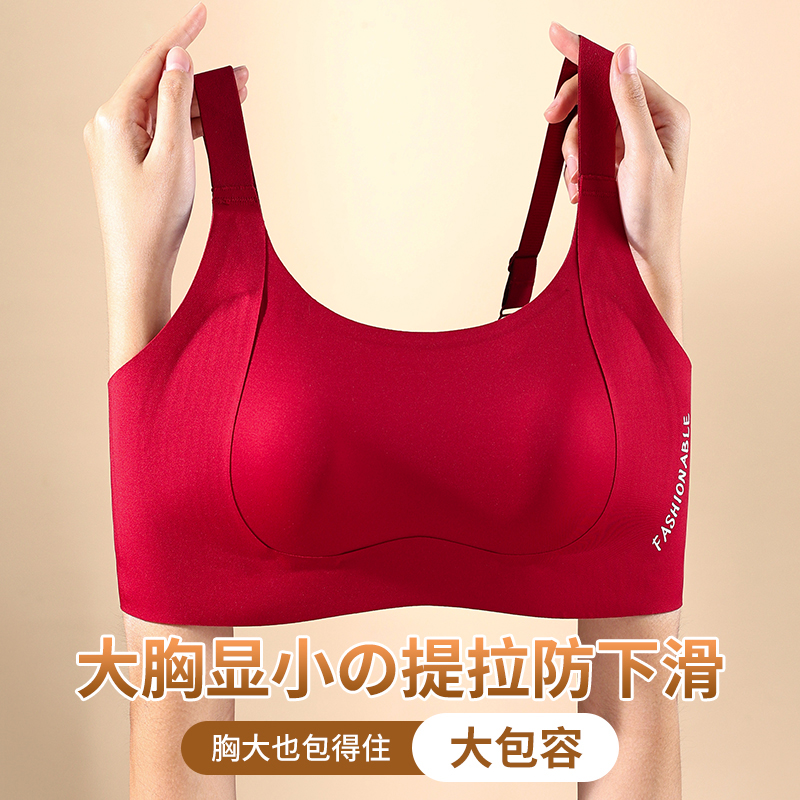 简约无钢圈超显小束胸