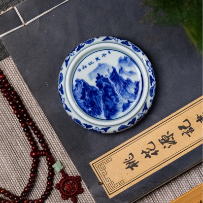 陶瓷杯垫景德镇复古茶具