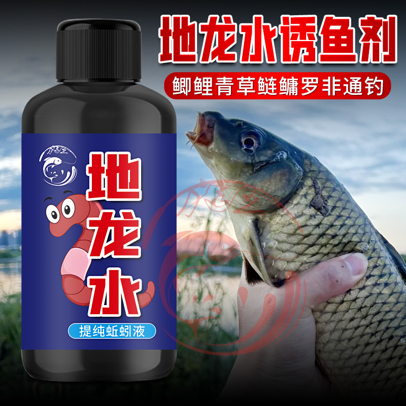 地蚯蚓龙原浆水钓鱼小药腥香鲫鲤