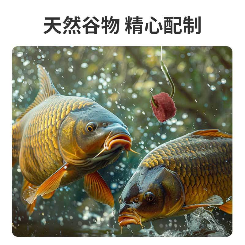 鱼诱空心饵户外钓鱼饵料颗粒钓饵
