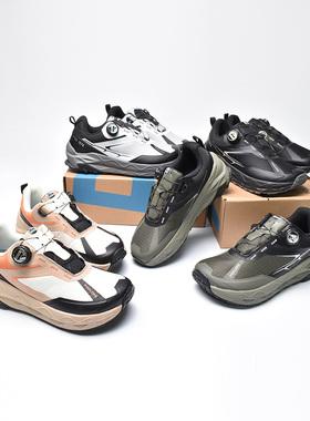 英国单外贸牛货男鞋户外跑鞋4E宽楦胖脚网跑休闲鞋徒步越野跑步鞋