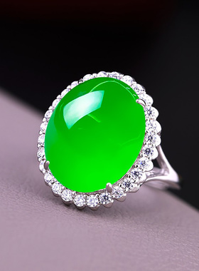 新款S925纯银戒指空托女款银饰