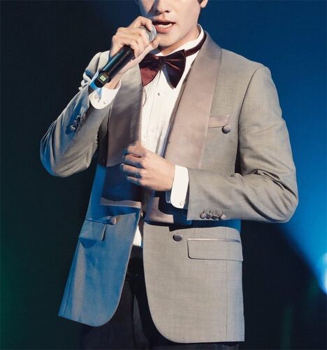 法式男女表演舞会绅士风大领结