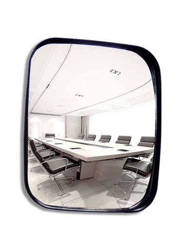 捷邦小型凸面圆形反光镜轻便型方型防盗镜超市死角反射视野转角镜