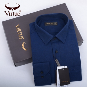 纯色长袖衬衫Virtue/富绅商务