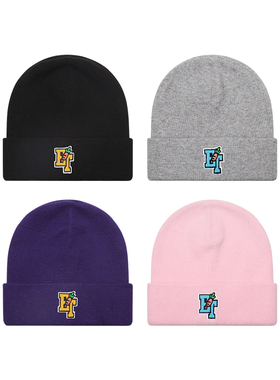 Ravenous秋冬ETBTO刺绣胡萝卜冷帽针织帽男女同款毛线帽子潮牌