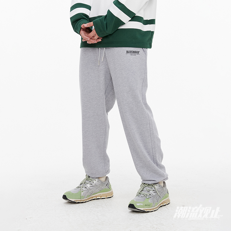 RAVENOUS印花卫裤宽松