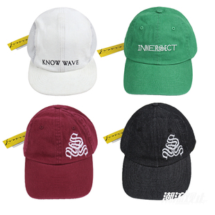 潮流观止 KNOW WAVE X INNERSECT夏季简约休闲刺绣帽子潮牌男女款