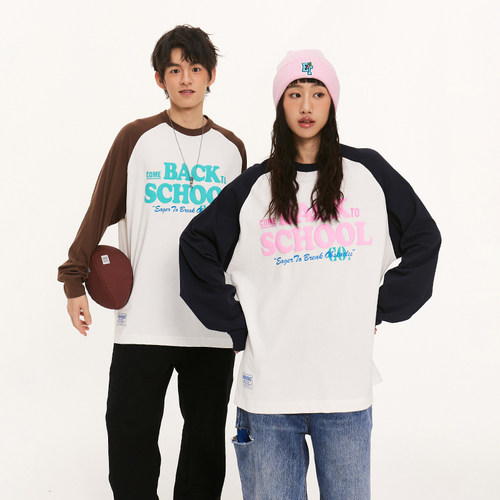 Ravenous插肩袖长袖潮男女同款