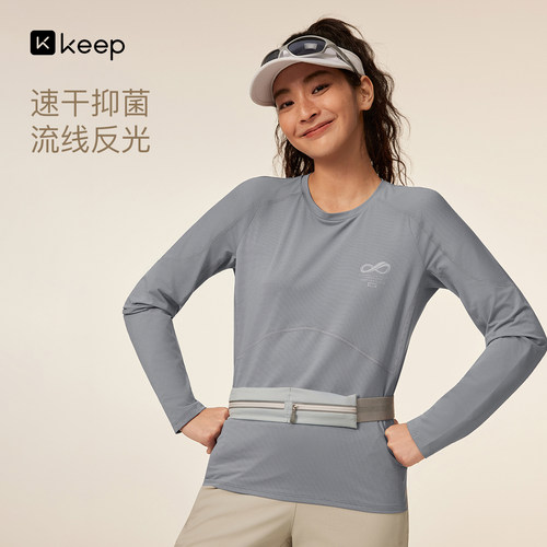 Keep女抗菌速干合体跑步瑜伽T恤