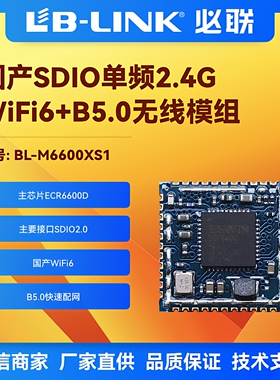 BL-M6600XS1奕斯伟wifi6国产2.4G无线模块ECR6600D低成本wifi模块