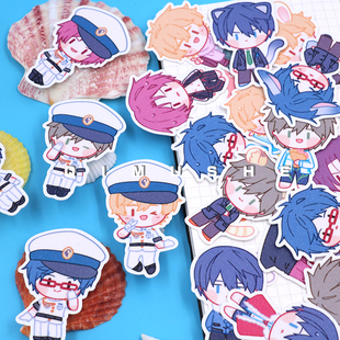 动漫橘真琴原创周边free男子游泳部七濑遥手帐手机叶月渚闪光贴纸