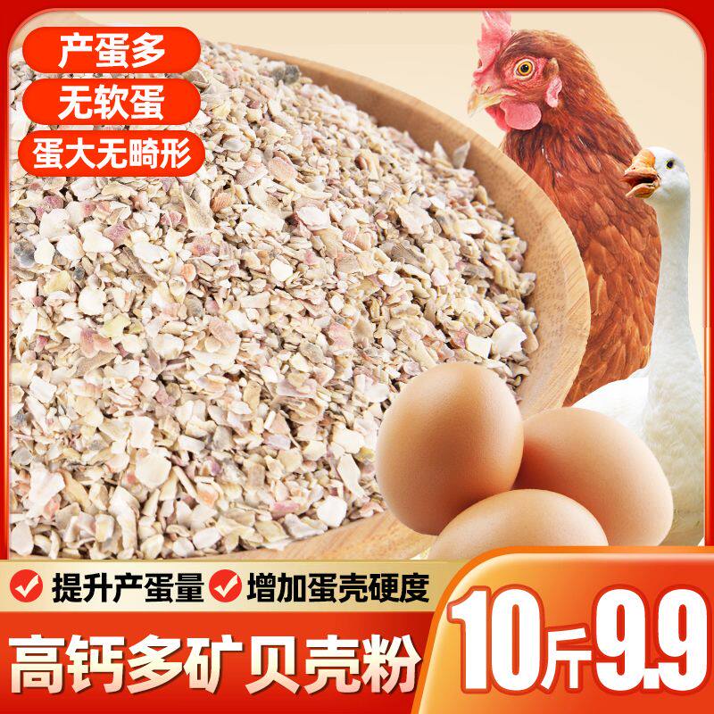 贝壳粉饲料牡蛎鸡用补钙