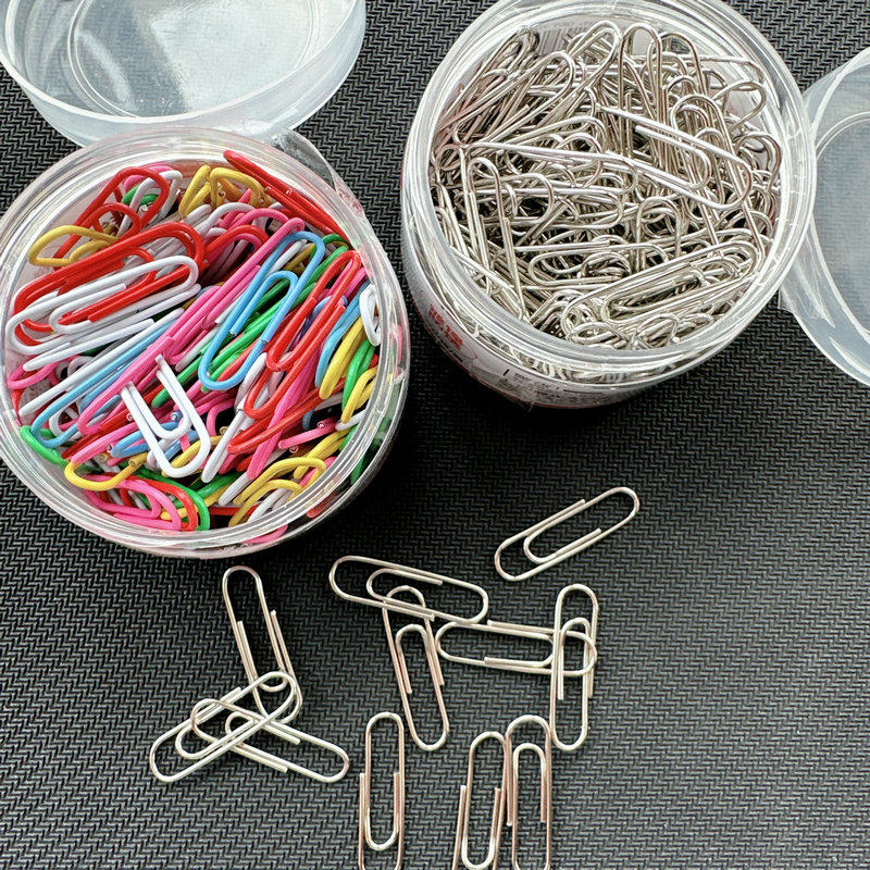 办公用品晨光3号回形针200枚装实惠经济型防锈回形针曲别针固定