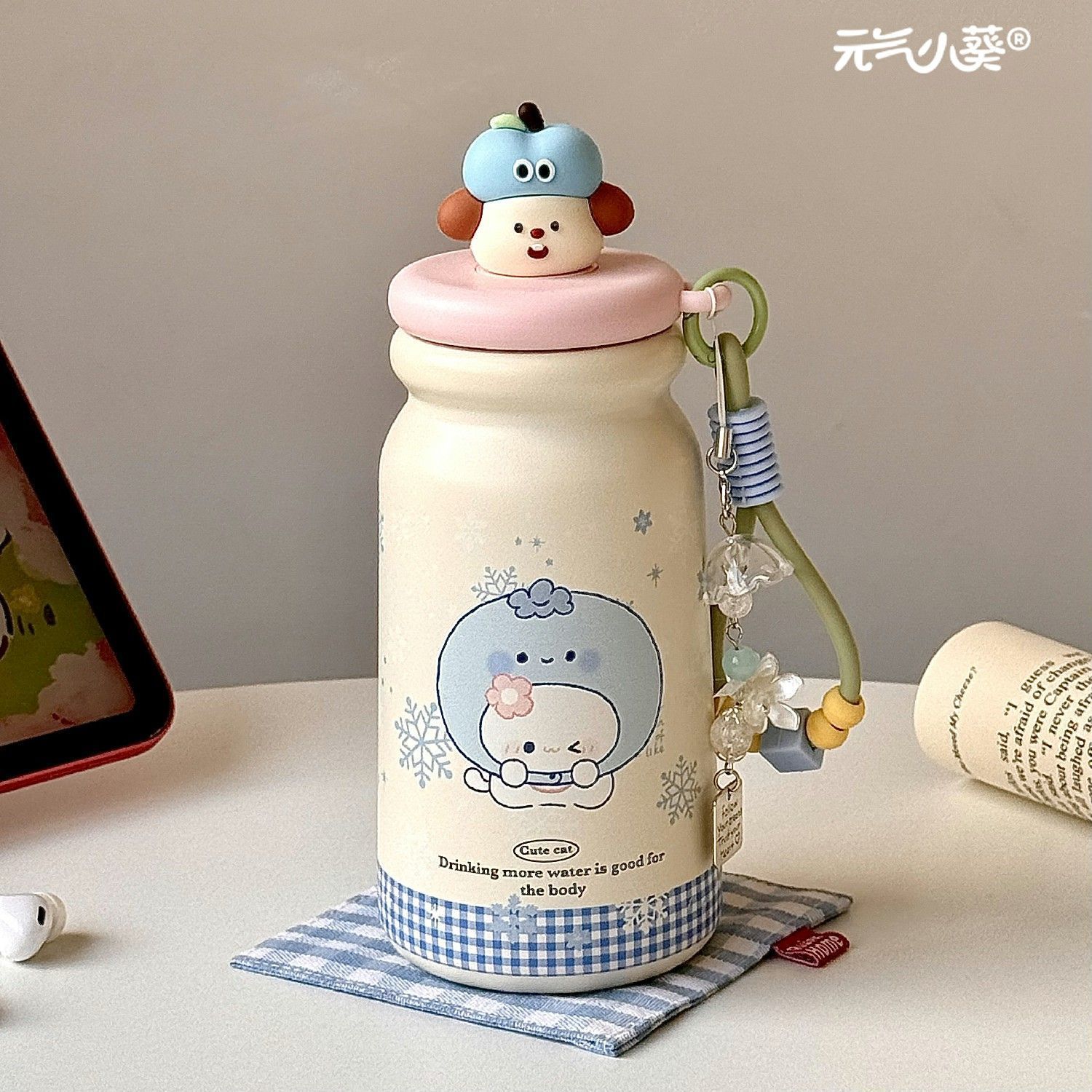 316不锈钢泡茶随行杯食品级可爱