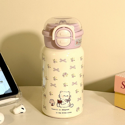 2024新款双饮吸管保温杯