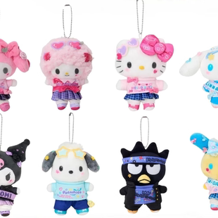 【日版正品现货】闪闪高校平成辣妹Kitty美乐蒂小羊挂件合集