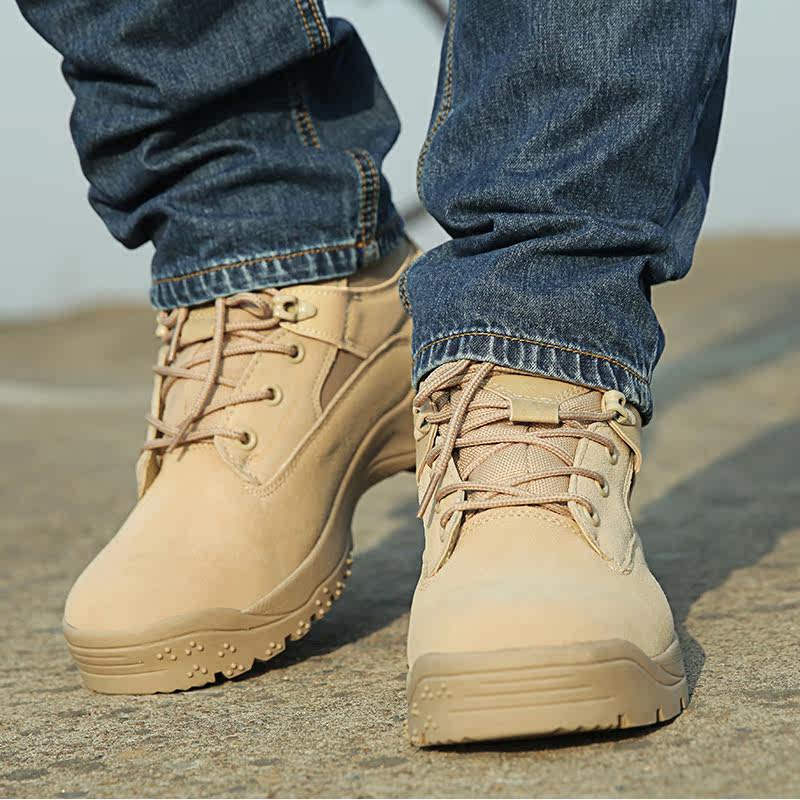 Boots militaires pour homme - amortissement - Ref 1402472 Image 1
