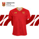 主场中国国家足球队主场助威比赛服助威T恤中国队红色速干T恤 我
