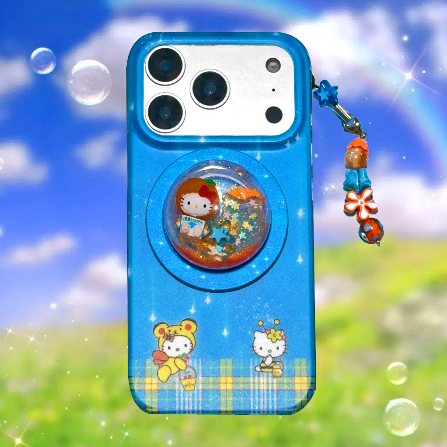 废物点心 kt猫 苹果17手机壳 iPhone手机壳 磁吸手机壳 气囊支架