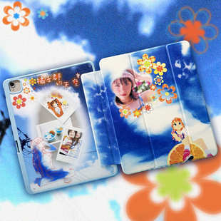 废物点心橘子郡的天空可拆分磁吸带笔槽适用苹果平板iPad保护壳