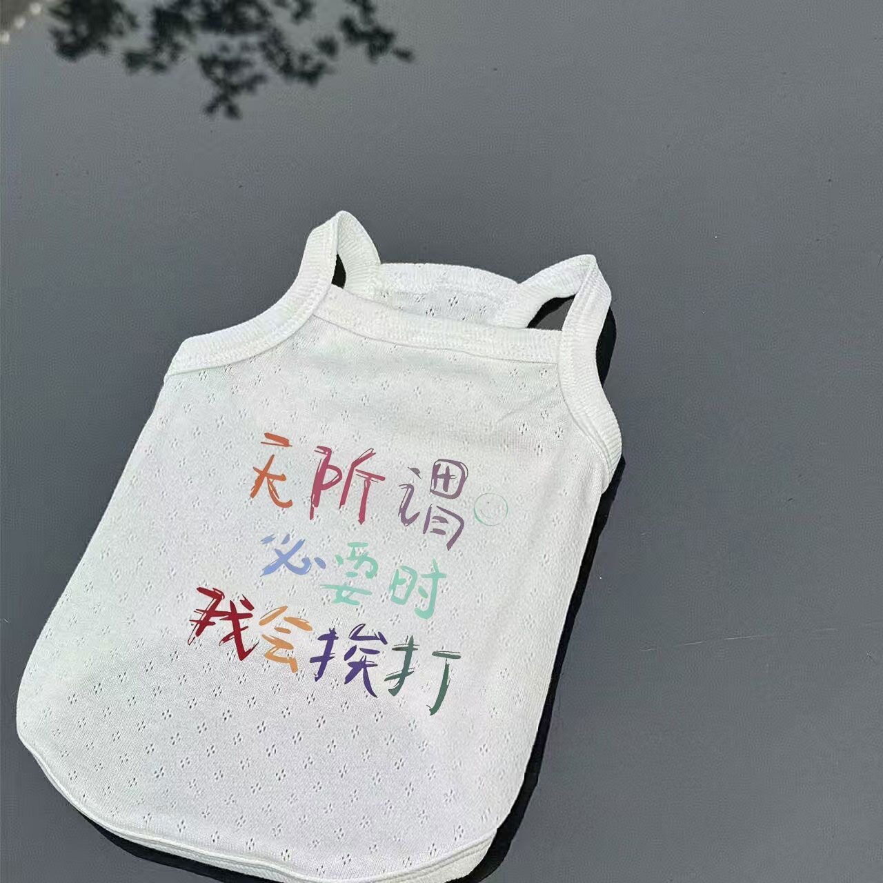 透气kitt吊带背心狸花猫德文猫金渐层宠物猫狗咪服装夏季防晒薄款