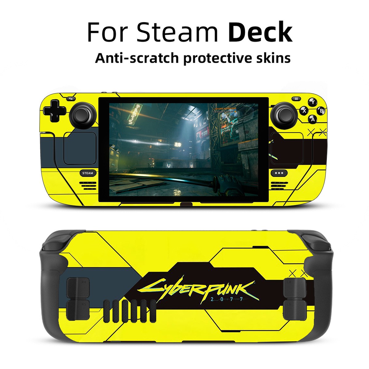 痛贴steamdeck改色卡通痛贴膜