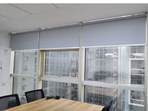 升降卷帘办公室卷帘双面色全遮光