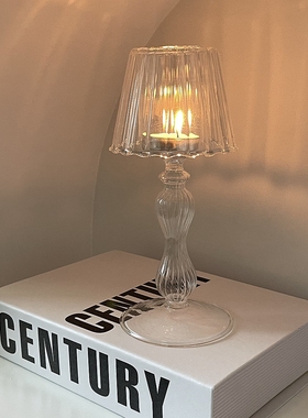 玻璃装饰复古民宿咖啡厅卧室