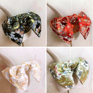 多款可选日本和服浴衣腰带 日式腰封 高级提花华丽织锦蝴蝶结腰带