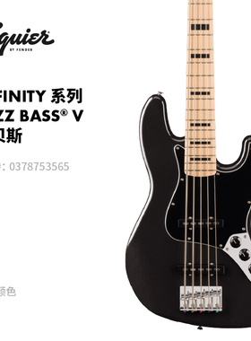Fender芬德 Squier Affinity系列 Jazz Bass V 5弦电贝斯