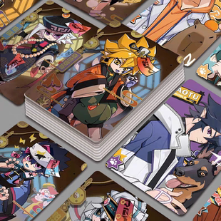 凹凸世界镭射小卡周边同款自印小卡片拍立得LOMO卡明信片三寸圆角