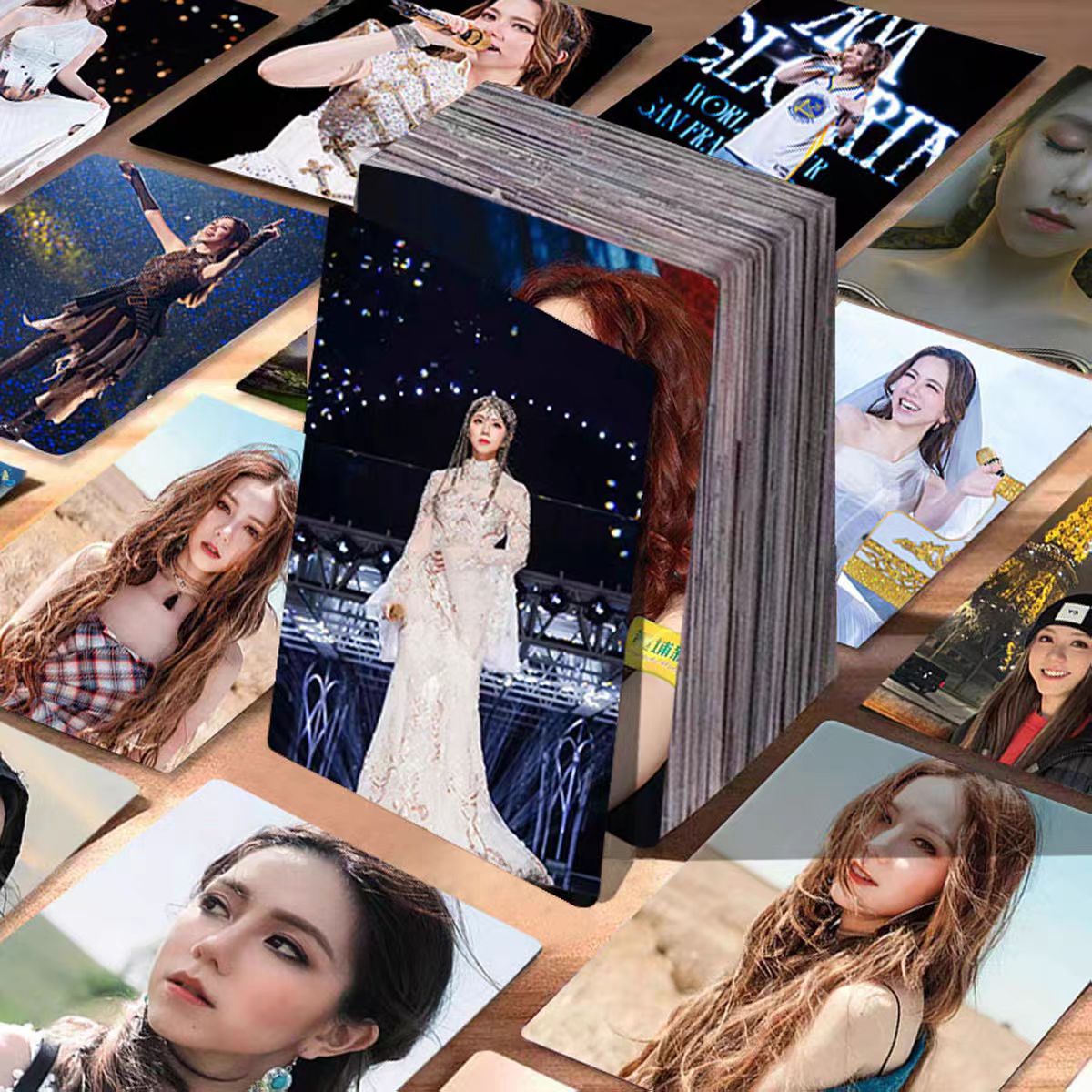 邓紫棋偶像歌手高颜小卡55张