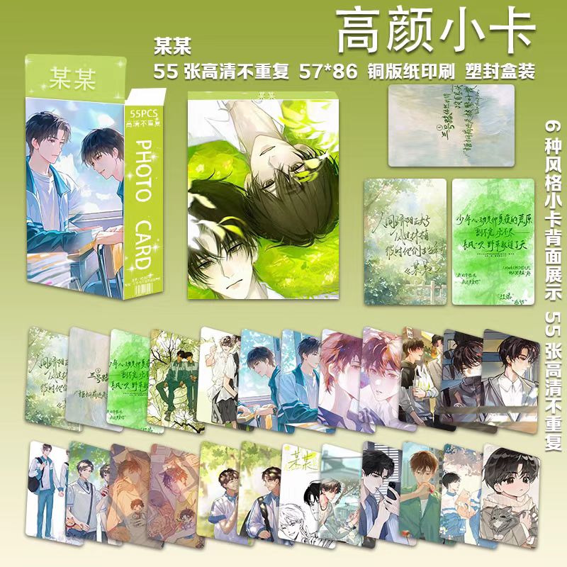 江添盛望LOMO卡校园小说周边