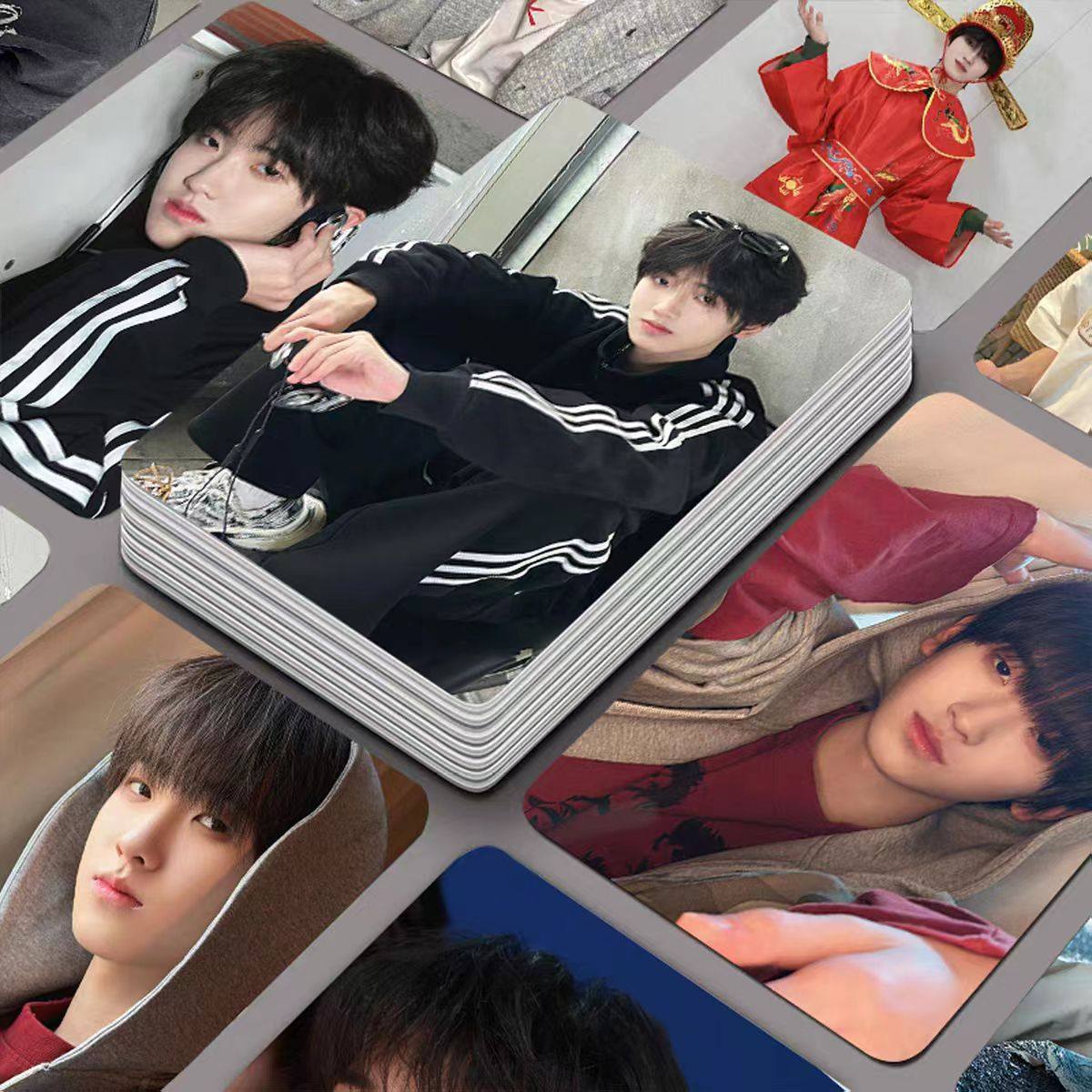 55张新款左奇函高颜小卡明星周边高颜值三寸圆角高清拍立得LOMO卡,模玩/动漫/周边/娃圈三坑/桌游,收藏卡牌/卡片,淘宝优惠券,粉丝福利购,淘宝优惠卷