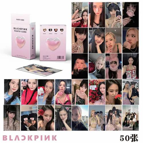 gidle LVE aespa seventeen redvelvet BLACKPINK周边镭射3寸小卡