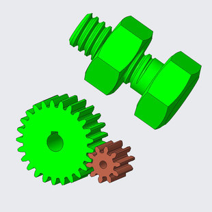 3D建模 三D模型代建 代画3D打印STL STP 模型 齿轮螺纹模型建模