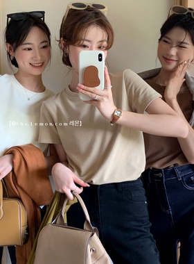 白色短袖t恤女士2025夏季新款纯色半袖正肩独特漂亮超好看上衣棉