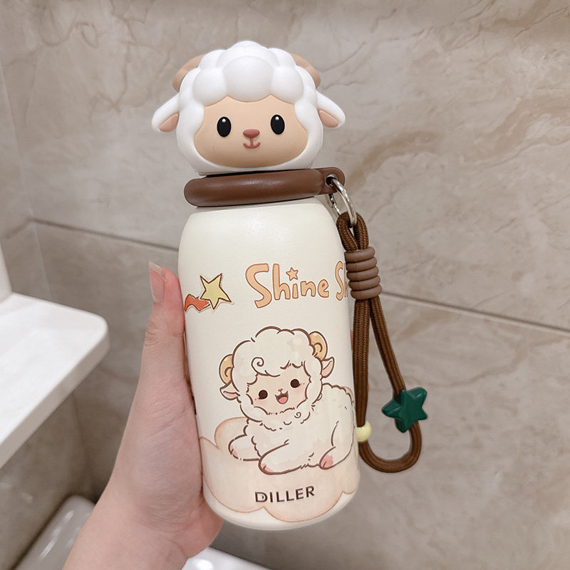 迪乐贝尔小羊316L不锈钢保温杯