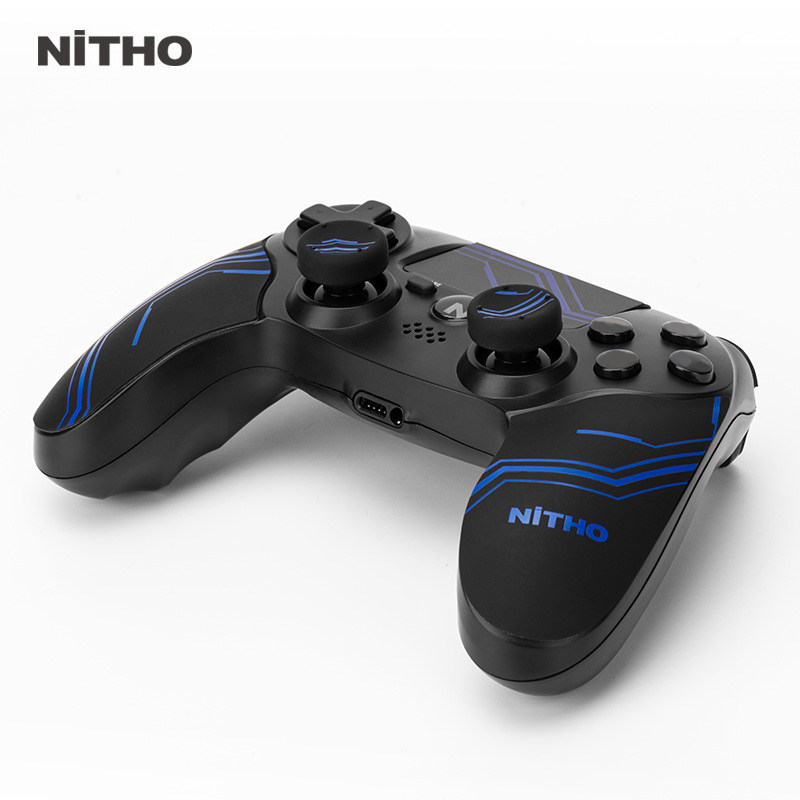 NITHO PS4 컨트롤러 게임 컨트롤러 BLUETOOTH 무선 컨트롤러 PC 컴퓨터 STEAM HORIZON 진동