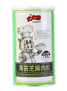 大大姆海苔芝麻130g儿童肉松