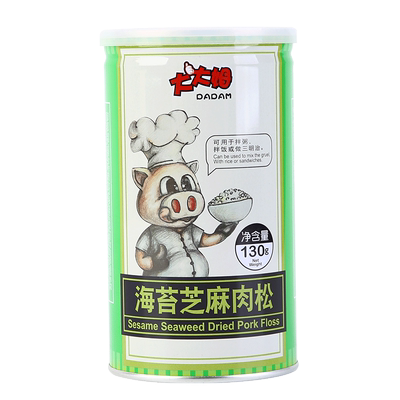大大姆海苔芝麻130g儿童肉松