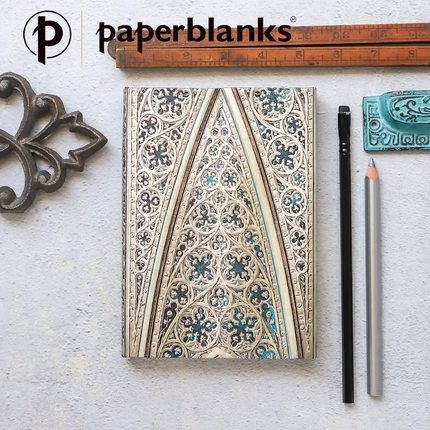 正品现货paperblanks笔记本米兰大教堂拱顶特别联名限量款记事本