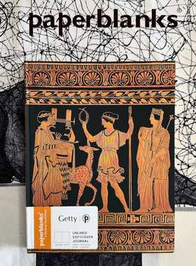正品Paperblanks复古笔记本希腊陶器众神聚会高档精美记事本送礼