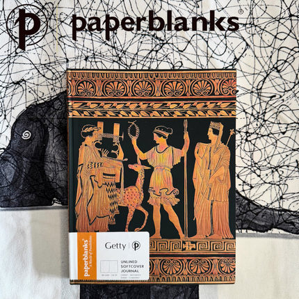 正品Paperblanks复古笔记本希腊陶器众神聚会高档精美记事本送礼