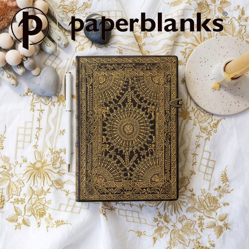 Paperblanks巴洛克金扇笔记本